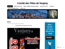 Tablet Screenshot of comitedesfetesvaujany.wordpress.com