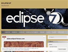 Tablet Screenshot of eclipse7shoes.wordpress.com