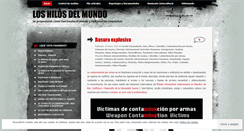 Desktop Screenshot of loshilosdelmundo.wordpress.com