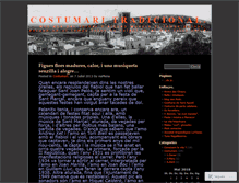 Tablet Screenshot of costumaritradicional.wordpress.com