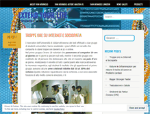 Tablet Screenshot of lifeextensionitaly.wordpress.com