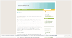 Desktop Screenshot of mariaencinar.wordpress.com