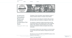 Desktop Screenshot of museumtrainsoftheworld.wordpress.com