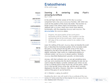 Tablet Screenshot of eratosthenes.wordpress.com