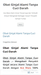 Mobile Screenshot of obatginjalalamitanpacucidarahel.wordpress.com