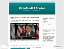 Tablet Screenshot of overthehilloracles.wordpress.com