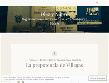 Tablet Screenshot of diezynuevefilos.wordpress.com