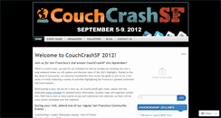 Desktop Screenshot of couchcrashsf.wordpress.com