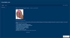 Desktop Screenshot of crimehalter.wordpress.com
