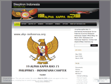 Tablet Screenshot of indoskeptron.wordpress.com