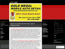 Tablet Screenshot of cardetailingwestpalmbeach.wordpress.com