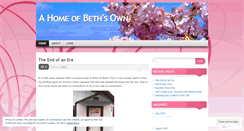 Desktop Screenshot of bethsownhome.wordpress.com