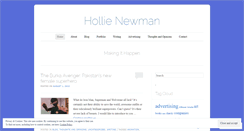 Desktop Screenshot of holliebean.wordpress.com