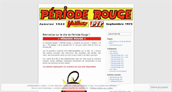 Desktop Screenshot of perioderouge.wordpress.com