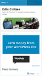 Mobile Screenshot of crticcinfaes.wordpress.com