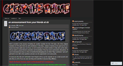 Desktop Screenshot of checktherhime.wordpress.com