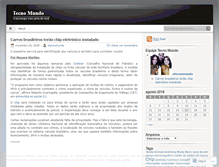 Tablet Screenshot of otecnomundo.wordpress.com