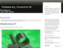 Tablet Screenshot of magicgimmicks.wordpress.com