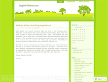 Tablet Screenshot of englishresourcesforteachers.wordpress.com