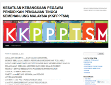 Tablet Screenshot of kkppptsm.wordpress.com