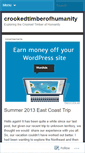Mobile Screenshot of crookedtimberofhumanity.wordpress.com
