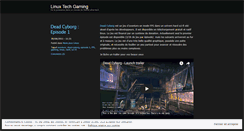 Desktop Screenshot of linuxtechgaming.wordpress.com