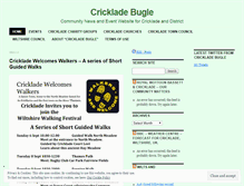 Tablet Screenshot of cricklade.wordpress.com