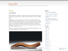 Tablet Screenshot of blogsarj.wordpress.com