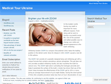Tablet Screenshot of medicaltourukraine.wordpress.com