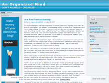 Tablet Screenshot of organizationdirect.wordpress.com