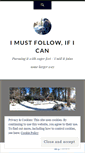 Mobile Screenshot of mustfollow.wordpress.com