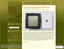 Tablet Screenshot of imagingpro.wordpress.com