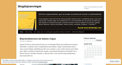 Desktop Screenshot of blogdojoaoviegas.wordpress.com