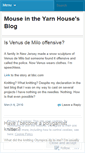 Mobile Screenshot of mouseintheyarnhouse.wordpress.com