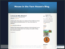 Tablet Screenshot of mouseintheyarnhouse.wordpress.com