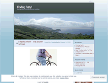 Tablet Screenshot of findingfatty.wordpress.com