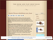 Tablet Screenshot of momandpawshop.wordpress.com