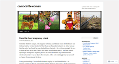 Desktop Screenshot of camocattlewoman.wordpress.com