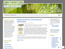 Tablet Screenshot of bukutasawuf.wordpress.com