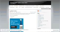 Desktop Screenshot of greengrundu5.wordpress.com