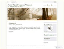 Tablet Screenshot of fairywingdesigns.wordpress.com