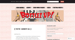 Desktop Screenshot of bottlezup.wordpress.com