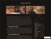 Tablet Screenshot of coffeegrounded.wordpress.com