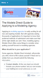 Mobile Screenshot of modelsdirectusa.wordpress.com