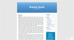 Desktop Screenshot of brankasmurah.wordpress.com