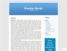 Tablet Screenshot of brankasmurah.wordpress.com