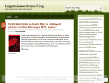 Tablet Screenshot of lugemissoovitus.wordpress.com