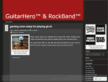 Tablet Screenshot of guitarherorockbandindonesia.wordpress.com