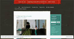 Desktop Screenshot of ladykait.wordpress.com