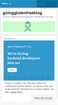 Mobile Screenshot of goingglutenfreeblog.wordpress.com